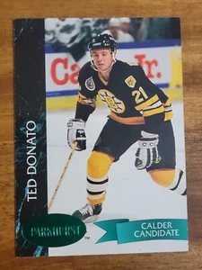 1992-93 Parkhurst Emerald Ice Ted Donato #8 BOSTON BRUINS ROOKIE - Picture 1 of 2