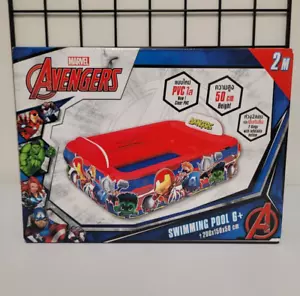 Marvel Avengers "Chibi" Kids Inflatable Swimming Pool - Picture 1 of 6