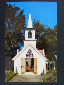 Oakland California Chapel Peace Childrens Fairyland Lakeside Park Postcard 1950s - Picture 1 of 2
