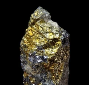 CHALCOPYRITE & GALENA --- BULGARIA Rhodope DAVIDKOVO /pj352 - Picture 1 of 20