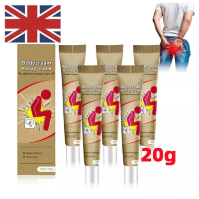 Body Care Cream for Men and Women,Sadoer Body Cream Massage 20g