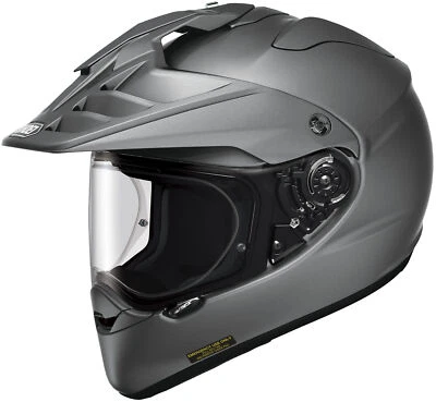 Shoei Hornet X2 Dual-Sport ADV Motorcycle Helmet Matte Deep Grey Medium Foto 1 de 2