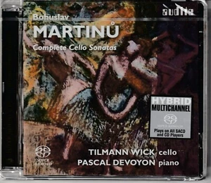 BOHUSLAV MARTINU COMPLETE CELLO SONATAS CD NEU & OVP TILMANN WICK PASCAL DEVOY.# - Foto 1 di 2
