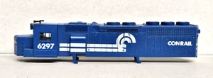 Scala HO Conrail EMD SD40 guscio locomotiva diesel SD-40 #6297 (AHM? Athearn?) - Foto 1 di 6