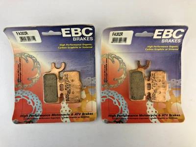 EBC BRAKE PADS FA302R 2 PACKS OF R SERIES LONG LIFE SINTERED BRAKE PADS - Image 1 of 4