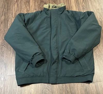 LL Bean Green Gore-Tex Jacket Sherpa Lined Polartec Thinsulate Coat Men's XL Tal - Image 1 of 4