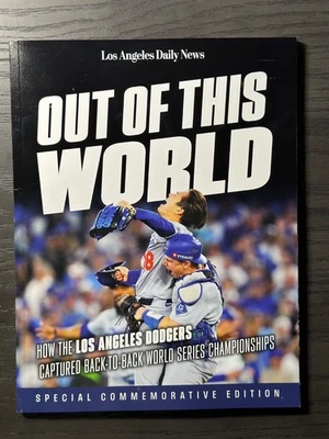 2025 Los Angeles Daily News LA Dodgers World Series Out of This World Magazine - Image 1 of 4