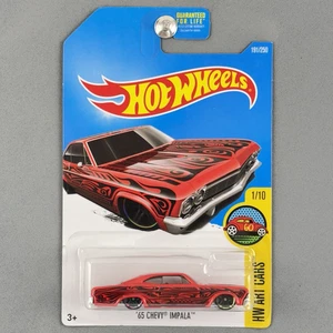 Hot Wheels '65 Chevy Impala rot HW Art Cars 1/10 191/250 - Bild 1 von 7