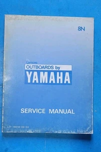 Yamaha Outboards Service Manual 8N, LIT-18616-00-03, 1st Edition, April 1983 - Picture 1 of 20
