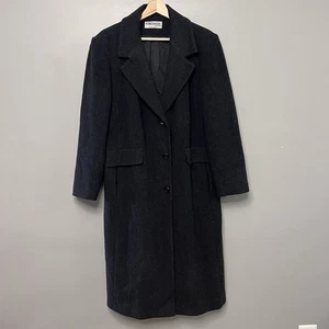 Abrigo largo de colección Forecaster para mujer gris oscuro mezcla de lana y cachemir talla 14 - Imagen 1 de 15