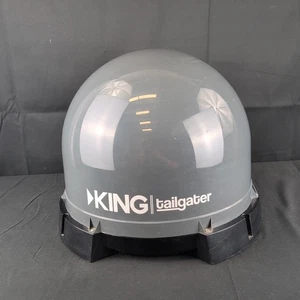 Dish King Tailgater 2 Travel Satellite Dish Camping RV Tailgating Grey - Picture 1 of 9