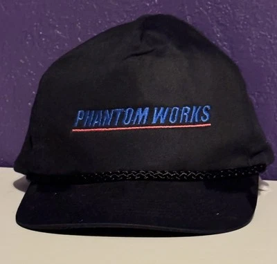 Vintage Boeing Phantom Works Hat Classified Military Operation Skunkworks Rare - Image 1 of 3