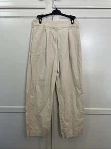 YMC You Must Create Damen Hose Wide Barrel Leg Beige Gr. SM Leinen/Baumwolle - Bild 1 von 14