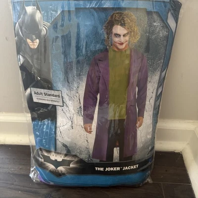 Fantasia Amscan The Dark Knight The Joker Jacket Adulto Padrão Novo na embalagem - Imagem 1 de 2