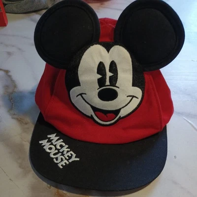 Disney Parks Mickey Mouse Ears Toddlers Adjustable Baseball Cap Hat Disney Parks - Image 1 of 4