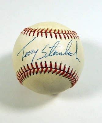Terry Steinbach Signed Official Rawlings American League Baseball Auto DP03912 - Image 1 of 3