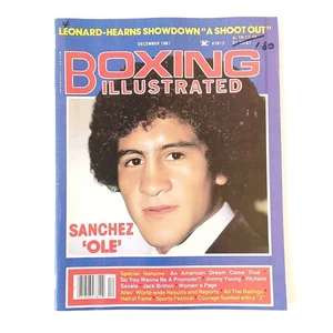 BOXING ILLUSTRATED MAGAZINE SANCHEZ GOMEZ SUGAR RAY DECEMBER 1981 - Picture 1 of 11