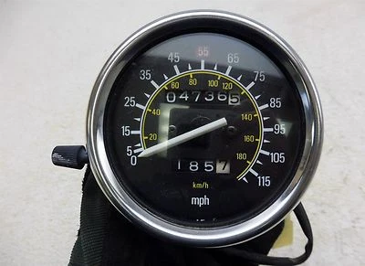 Yamaha Virago XV535 1987 535 Y604. velocímetro velocímetro 4.736 millas Foto 1 de 4