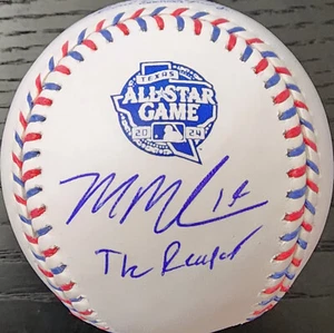 Mason Miller Autographed 2024 All Star Baseball Inscribed The Reaper Beckett COA - Picture 1 of 5