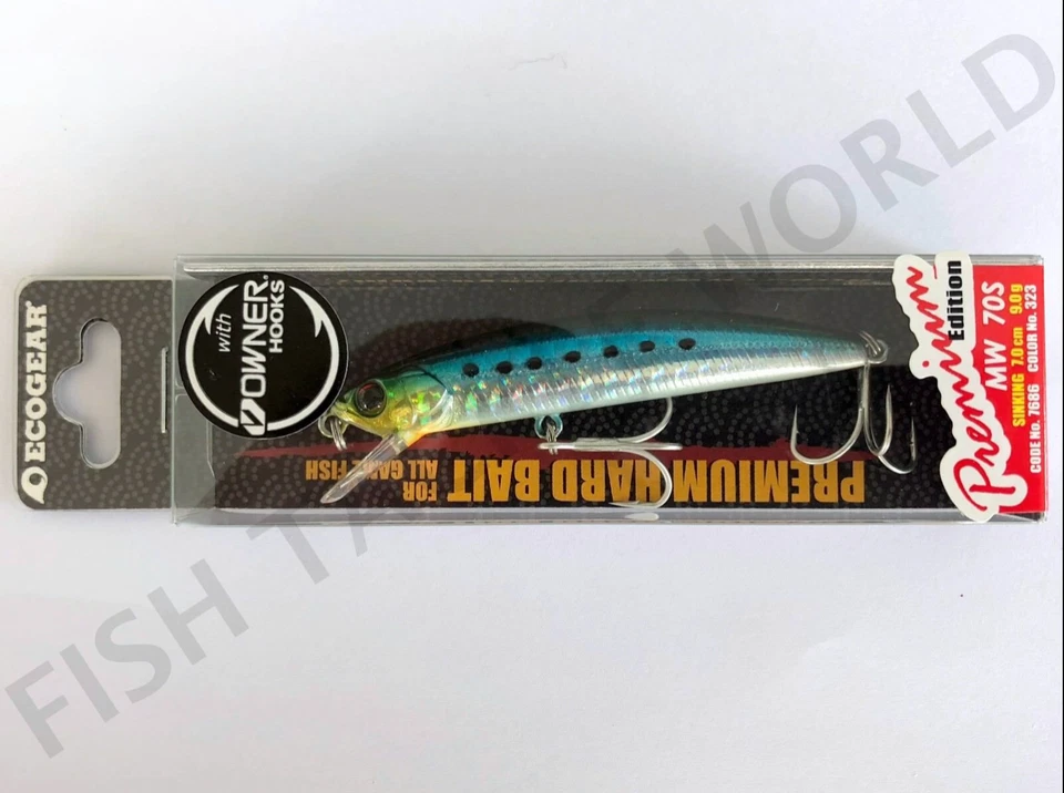 ECOGEAR MW70S #323 Color Sinking JDM Jerkbait — 第 1/1 张图片