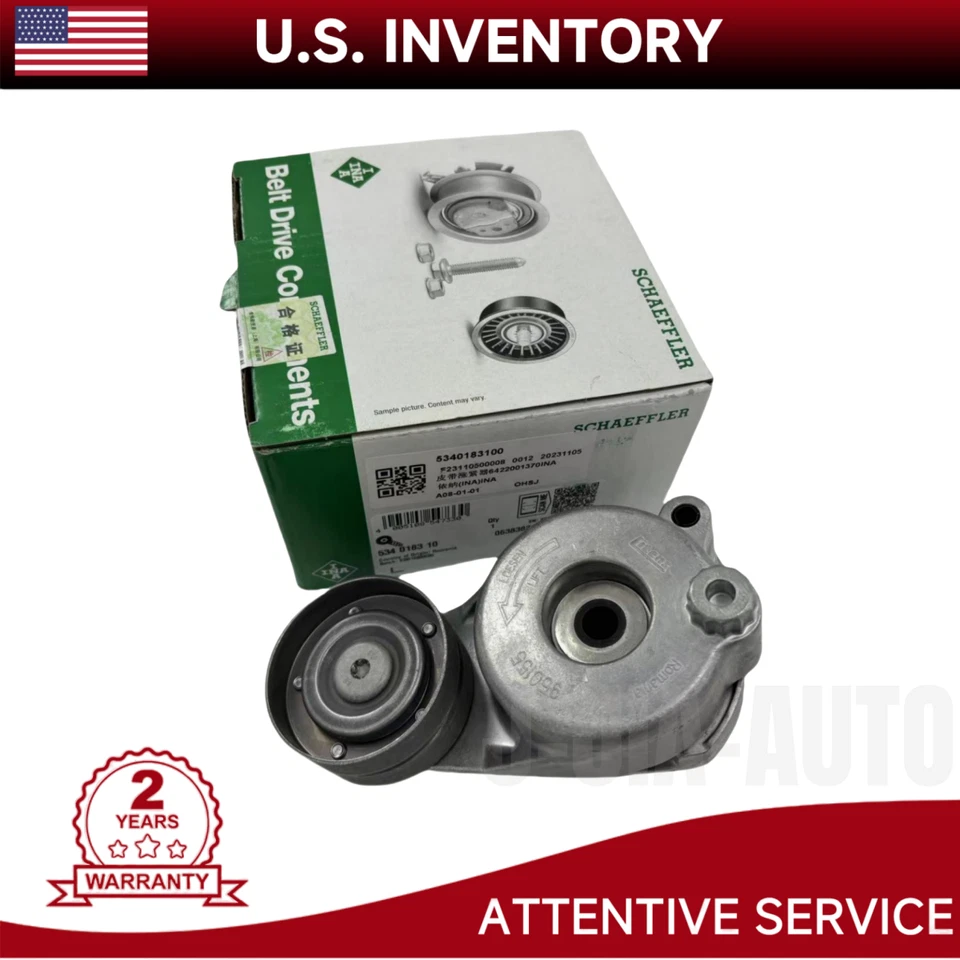 OEM INA Accessory Drive Belt Tensioner For Mercedes Benz 5340183100 6422001370 Foto 1 de 4