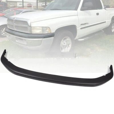 For 1994-2001 Dodge Ram DS Pickup Matte Black Front Bumper Lip Spoiler Splitter - Image 1 of 3