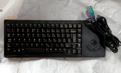 CHERRY G84-5400LPMEU-2 /01 ML5400 PS2 XS TRACKBALL KEYBOARD (BR4B.4B21) - Image 1 of 4