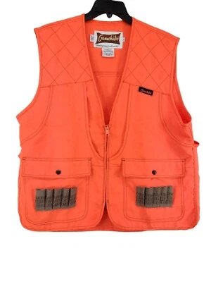 Gamehide Hunting Vest Men's Size Medium Orange Game Pocket - Image 1 of 4