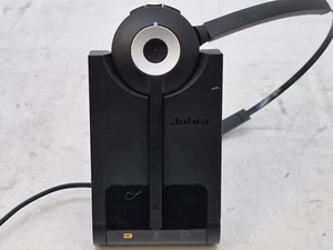 Jabra Pro 920 WHB003HS Duo Headset w/ WHB003BS Base + Power Adapter - Photo 1/9