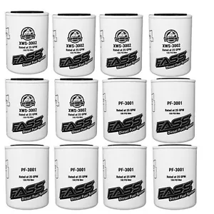FASS Fuel Filters xws-3002 pf-3001 Water Separators 6 Pairs 12 in Total Huge Lot - Picture 1 of 2