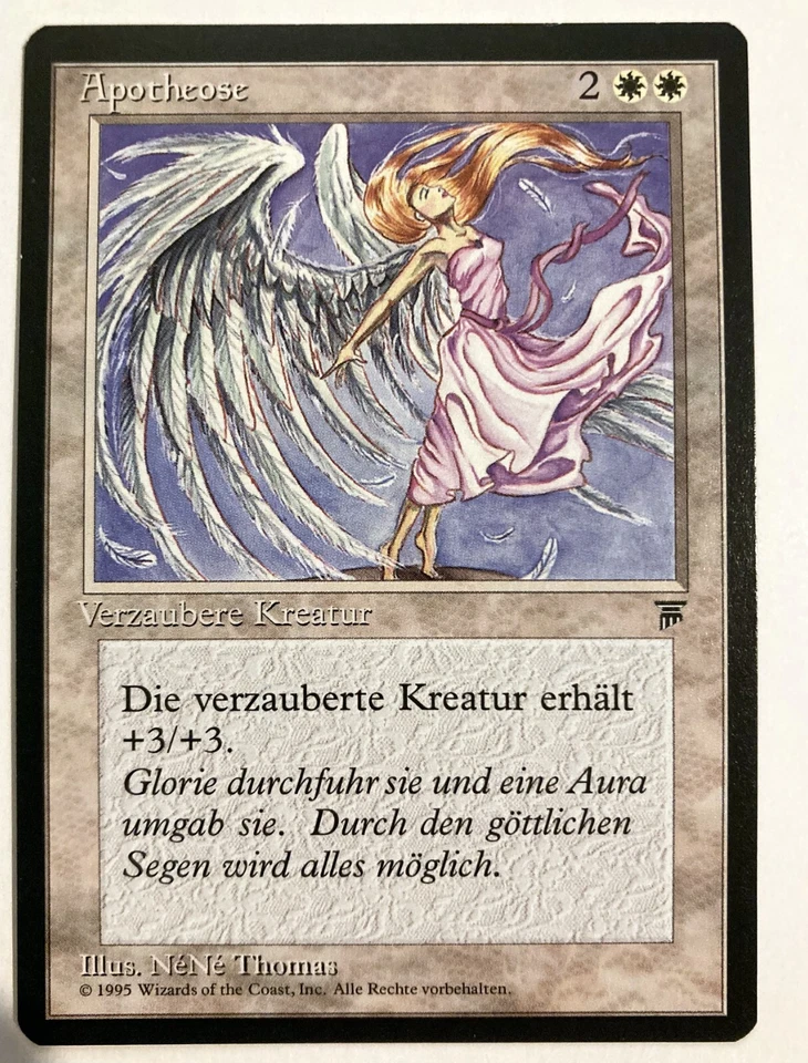 Divine Transformation (German) Legends NM Renaissance MTG Magic the Gathering - Image 1 of 1