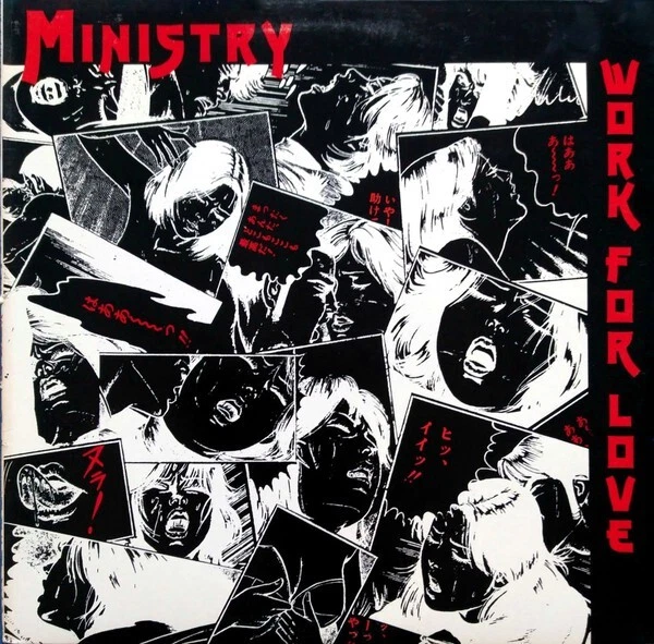 Ministry - Work For Love 12" single 1982 Arista CP 726 Original pressing - Image 1 of 1