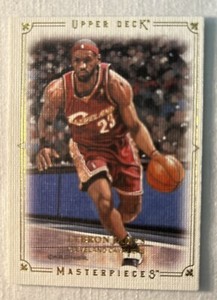 2009-10 LeBRON JAMES Upper Deck Masterpieces  #MA-LJ