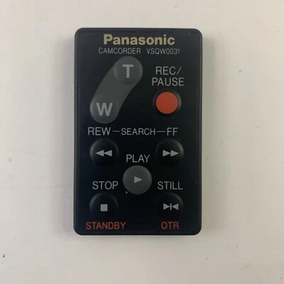 REMOTE CONTROL VEQ1697 for PANASONIC CAMCORDER NV-S88B. VSQW0031 - Image 1 of 4