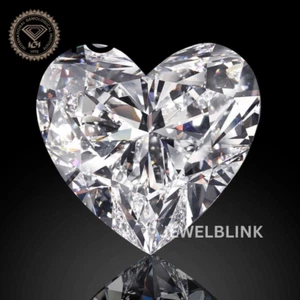IGI Certified Loose Hear Modified Brilliant 1 Carat E VVS2 CVD Lab Grown Diamond - Picture 1 of 20