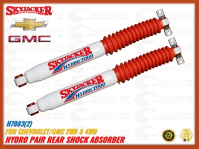 Par de amortiguadores traseros Skyjacker Hydro para Chevrolet Blazer/GMC C15 Suburban Foto 1 de 4