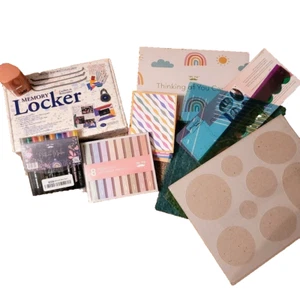 Creative Memories - Scrapbook Memory Locker, Stencils, Markers, Stickers, Cards - Picture 1 of 11