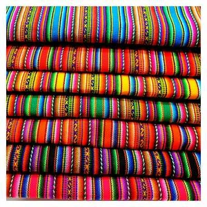 Stripy Design Peruvian Textiles - Picture 1 of 23