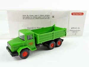 Wiking 673 02 20 Pritschenkipper MAN IVECO, WIMO Bau, 1:87 - Picture 1 of 7