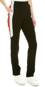 Givenchy Tapered Cropped Pull On Pant Elastic Waist Side Stripe Black FR 36 US 2 - Picture 1 of 12