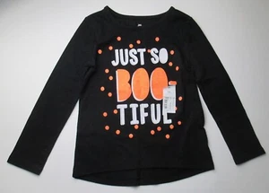 New Girls Size 4 Okie Dokie Just So Boo-tiful Long Sleeve Shirt - Picture 1 of 2