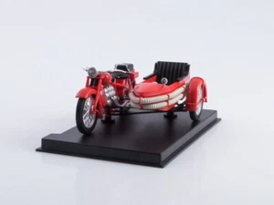 Motocicleta de bomberos 1:24 L-600 URSS con cargador №3 edición especial, Modimio - Imagen 1 de 5
