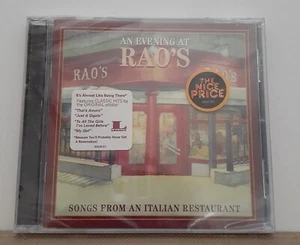 An Evening At Raos CD NEW Sealed NY Italian Restaurant Music Vale Martin Bennett - Imagen 1 de 5