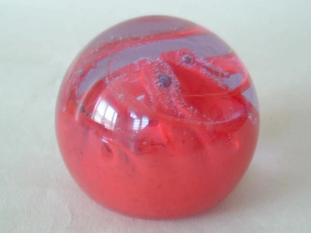 Vintage Retired "Inferno" Red Caithness Paperweight - Image 1 of 1