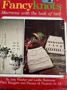Fancyknots-Macrame With The Look of Lace-Published 1977 - Picture 1 of 2