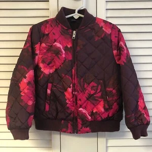 Gap size 5 quilted floral bomber jacket - Picture 1 of 6
