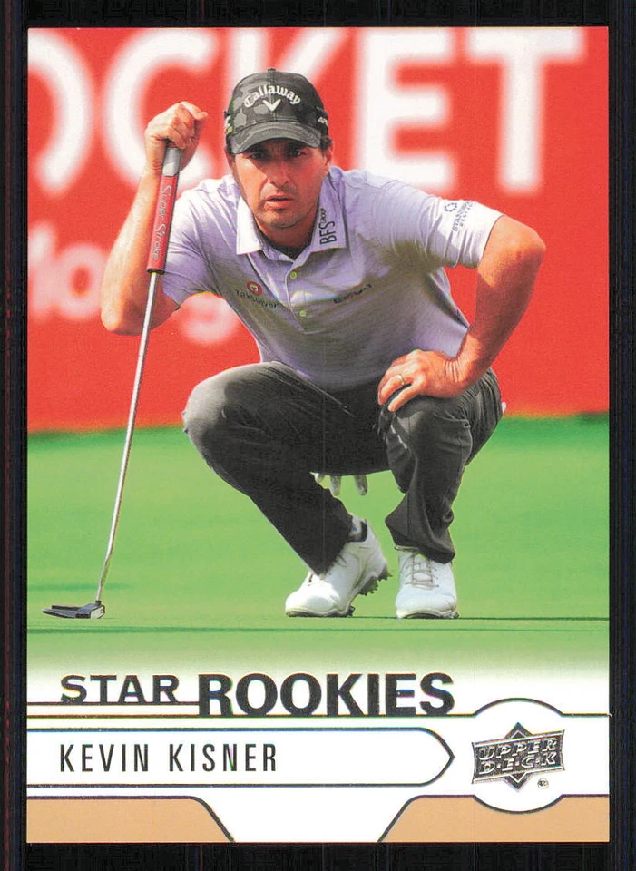 2021 SP Authentic Upper Deck Star Rookies #UDR4 Kevin Kisner - Image 1 of 2