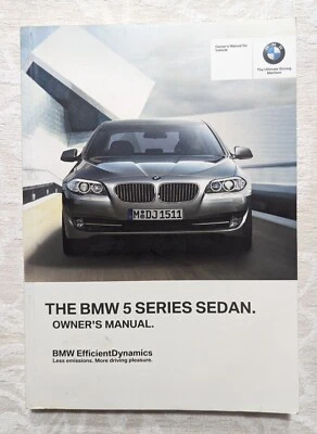 2012 BMW 528i X Drive - 2012 Owner's Manual  01 40 2 2900 490 - Image 1 of 4