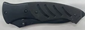 Browning All-Black Model #730 Liner Lock Folding Knife - Picture 1 of 6