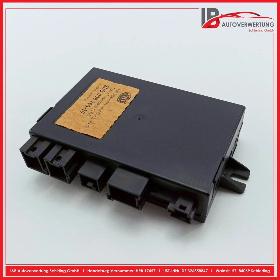 MERCEDES BENZ C-KLASSE W203 C220 CDI Steuergerät Anhängerkupplung 5DS008769-10 - Image 1 of 3